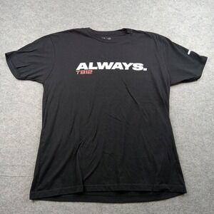 TB12 Shirt Men XL Tom Brady Collection Always Fans Graphic Football Signature